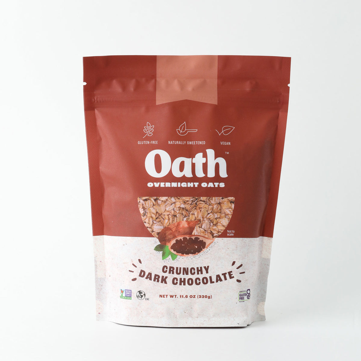 Dark Chocolate Overnight Oats, 5 oz - TrueFood