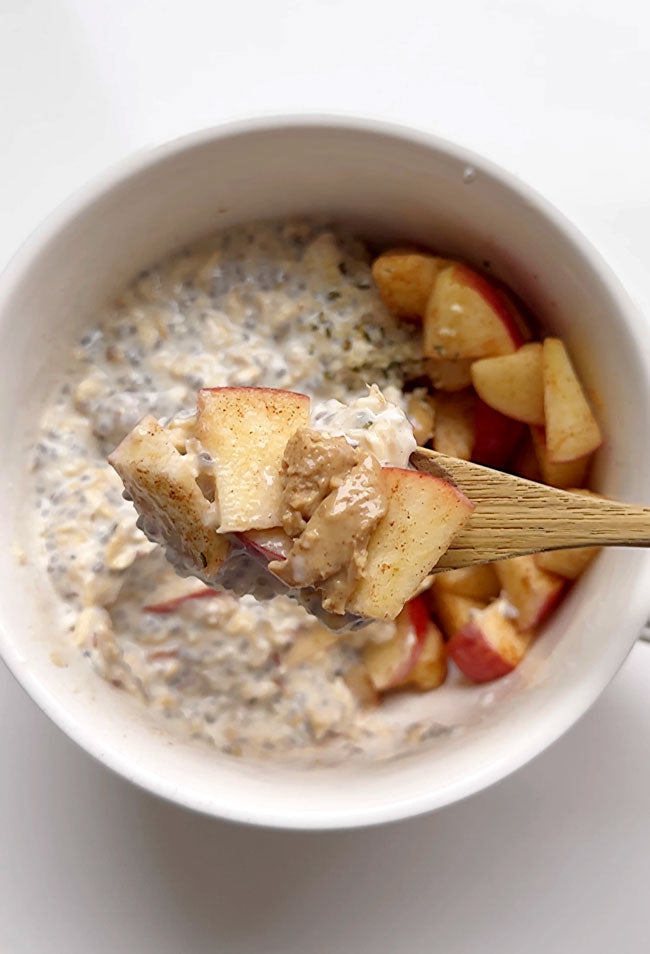 Apple Pie Overnight Oats